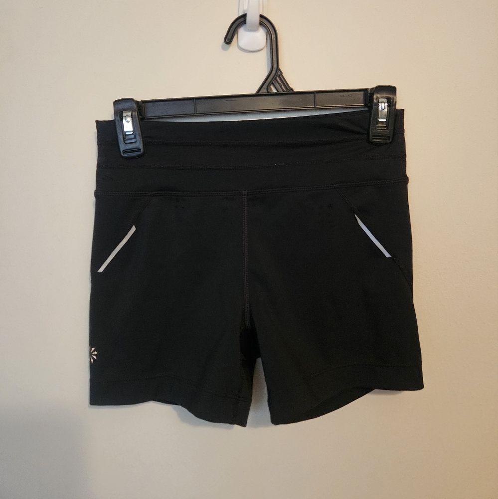 Women's Black Athletic Shorts